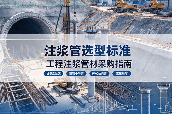 颍东注浆管选型标准