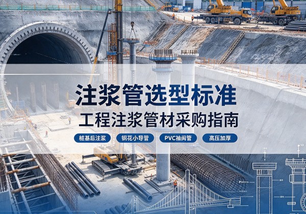 颍东注浆管选型标准